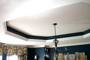 Custom Luxury Home, Formal Dining Room, Recessed Ceiling, Custom Molding, Chandelier, Wall Sconces, Central Indiana, Madison Custom Homes Inc., Indianapolis, IN