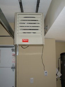 Infrastructure Detail: Dayton Garage Heater, Stay Comfortable, Keep Car Safe in Cold Weather Custom Designed Luxury Homes, Indianapolis, Central Indiana