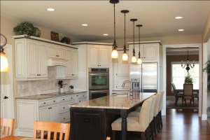 Kitchen of Custom Luxury Home by Madison Custom Homes Inc. - Central Indiana