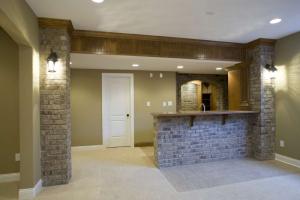 Basement of Custom Luxury Home by Madison Custom Homes Inc. - Central Indiana