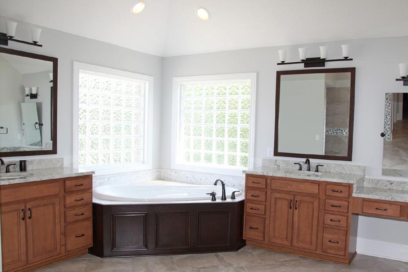 Bathroom of Custom Luxury Home by Madison Custom Homes Inc. Central