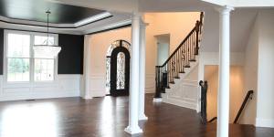 Foyer of Custom Luxury Home by Madison Custom Homes Inc. - Central Indiana