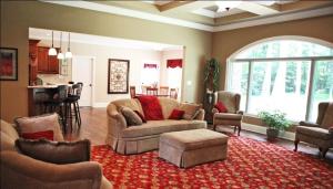 Open Floor Plans Designed to Your Specifications, Kitchen, Dining Room, Family Room; Madison Custom Homes Inc., Indianapolis, Central Indiana