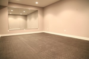 Bonus Room; Workout Room; Full Wall Mirror