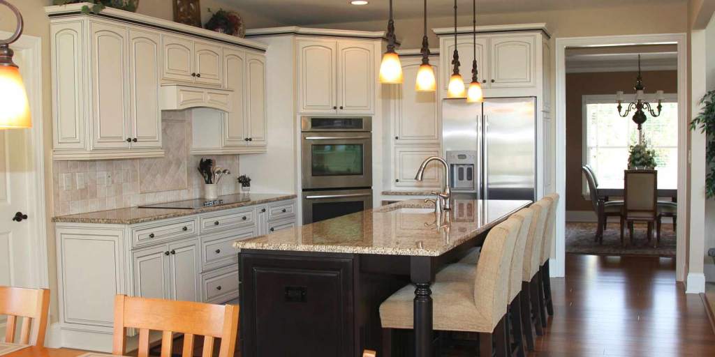 Kitchen of Custom Luxury Home by Madison Custom Homes Inc. - Central Indiana