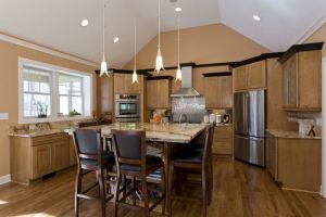 Kitchen of Custom Luxury Home by Madison Custom Homes Inc. - Central Indiana